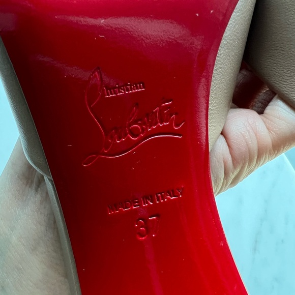 Christian Louboutin Me Dolly 85 leather sandals - Picture 9 of 9